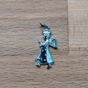 Vintage Sterling Silver Angel Charm